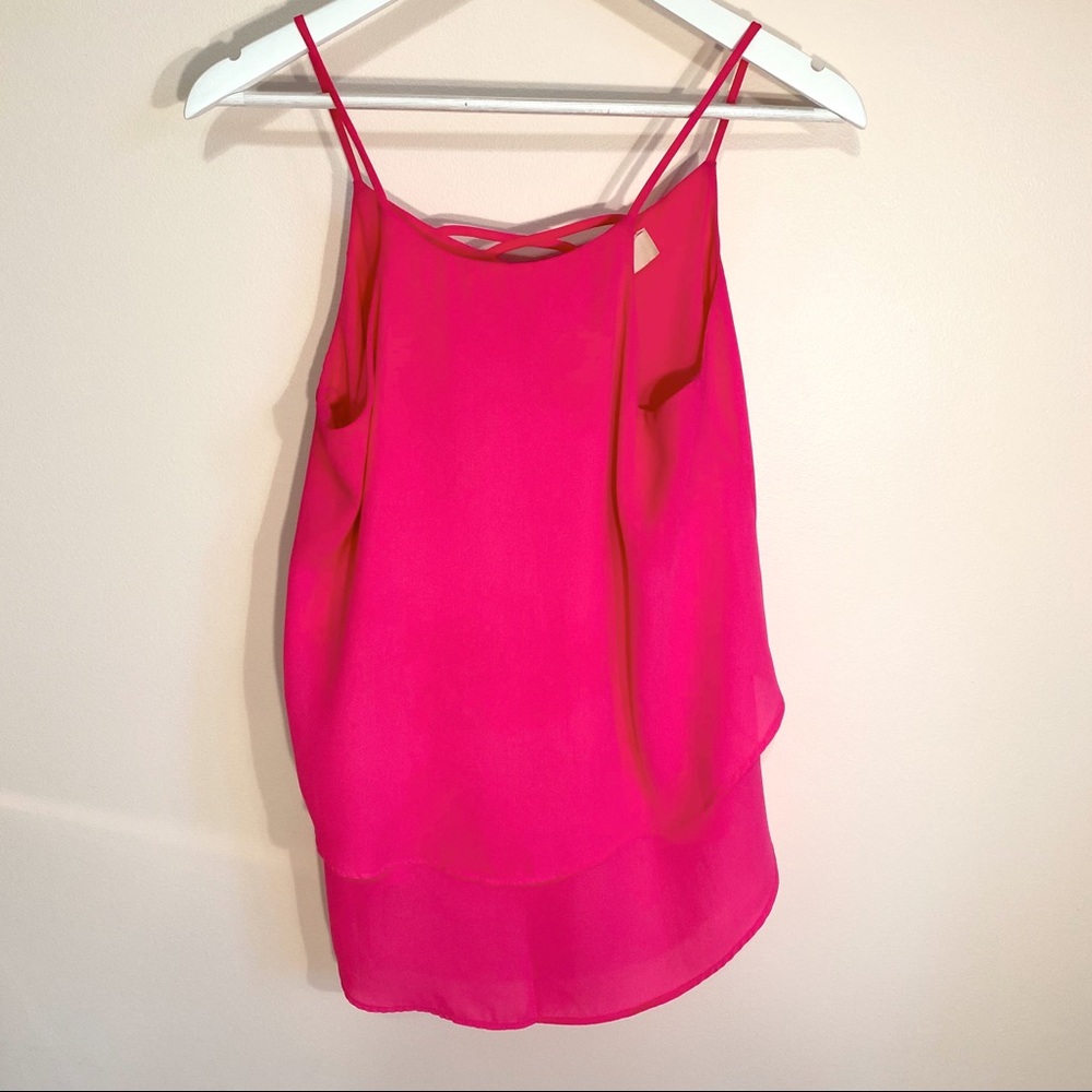 Francesca’s Collection Pink Tank Top